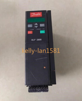 1PC USED Danfoss VLT2800 Frequency Converter VLT2822PT4B20SBR0DBF00A00C1 2.2KW