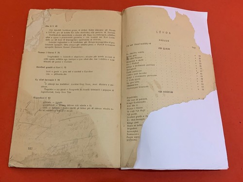 OLD ALBANIAN BOOK-NE TINGUJT E REVOLUCIONIT-ANDREA VARFI-1951-COMMUNISM TIME-RAR - Picture 14 of 14