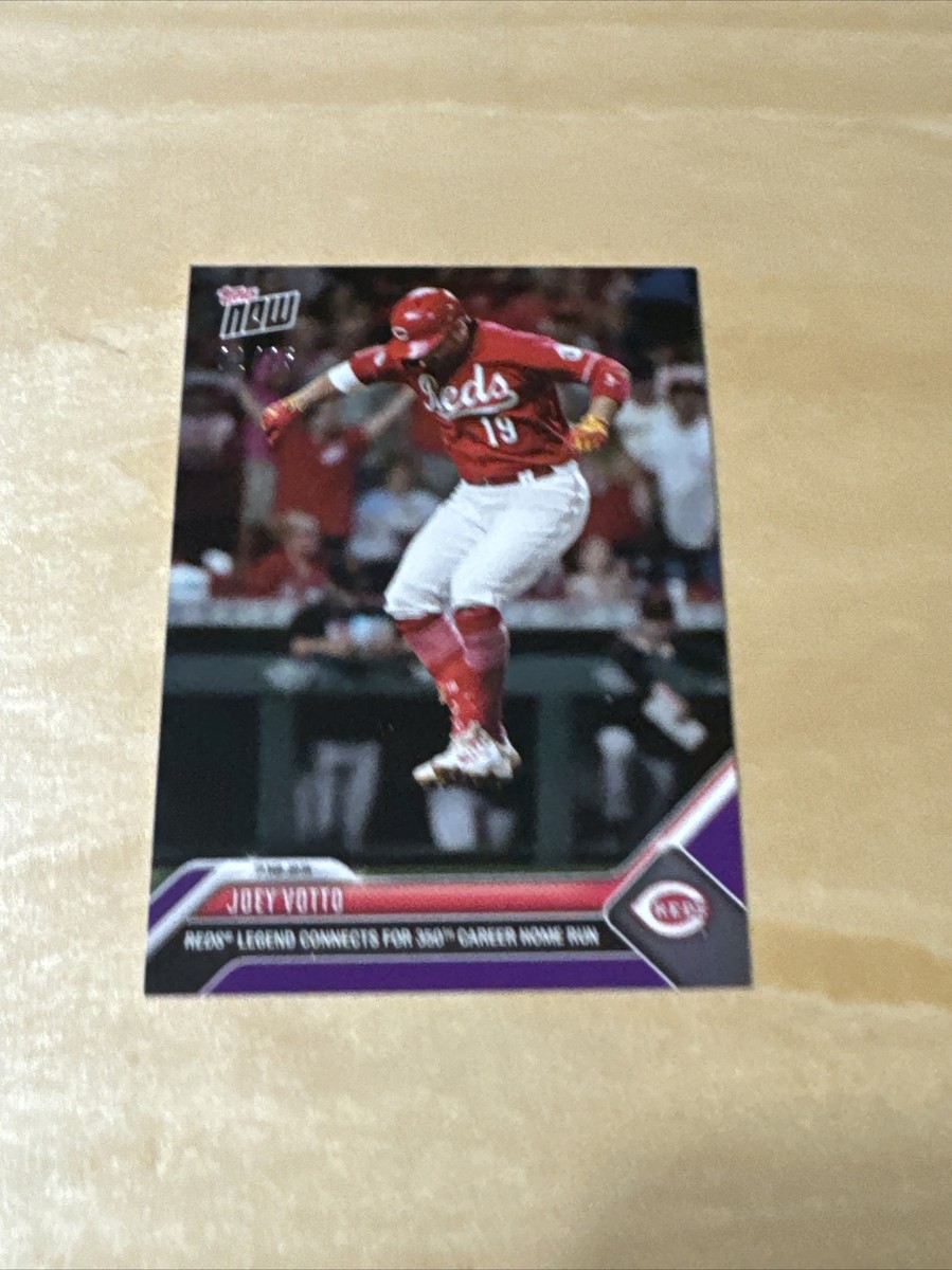 2023 MLB Topps NOW 584 JOEY VOTTO CINCINNATI REDS PURPLE 1/25 | eBay