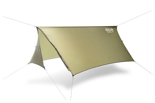 NEW! ENO HouseFly Rain Tarp Lightweight Waterproof Tarp Stowable Doors Lichen - Picture 4 of 9