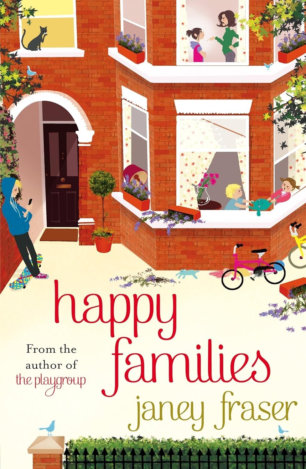 Janey Fraser Happy Families Book NEW hilariously relatable and feel good novel