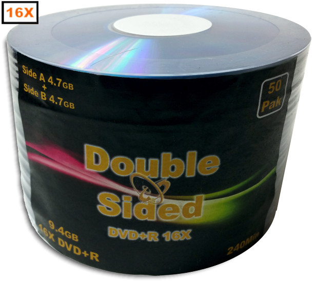 600Pak 9.4GB DoubleSided 16X DVD+R's (record both sides of disc) eBay