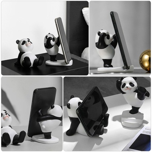Panda Handyhalter Büro Resin Telefonsupport Dekorativer Telefonständer - 第 2/12 張圖片