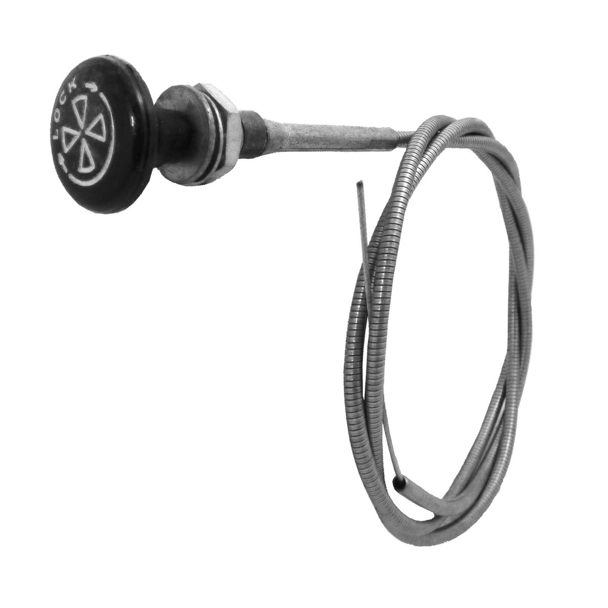 richthang☆ Turn To Lock Type Choke Cable For MGB, MGB GT 69-79 UK, 62-67 USA