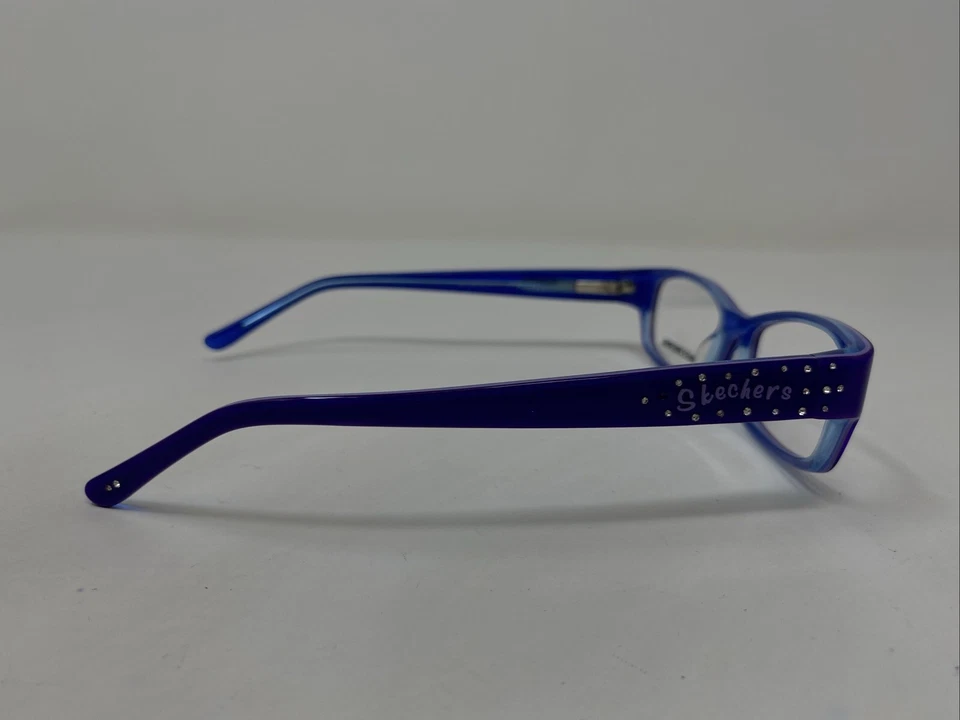 Marco de gafas de borde completo azul/púrpura Skechers SE 1526 BLPUR 47-15-130 IX72 Foto 4 de 4