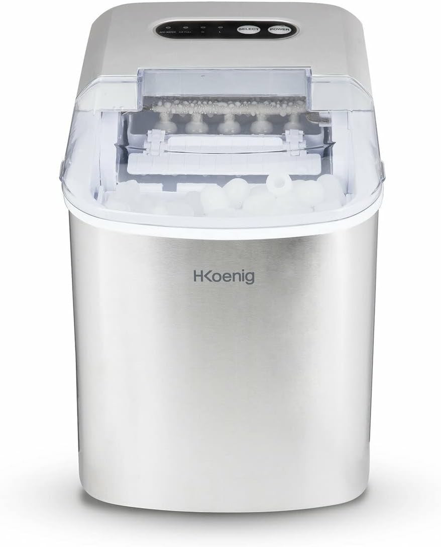 Machine à glaçons 9 glaçons en 6 min modèle KB14 portable pour maison et bar