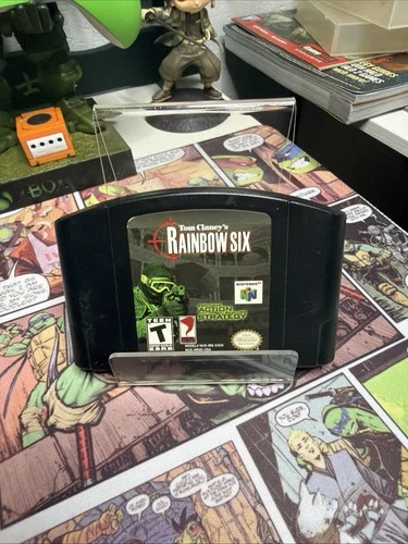 Tom Clancy's Rainbow Six Nintendo 64 N64 Game Cartridge Authentic Tested Works