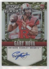 2015 Panini Prizm Collegiate Draft Picks Camo 182/199 Gary Nova #185 Auto 10k8