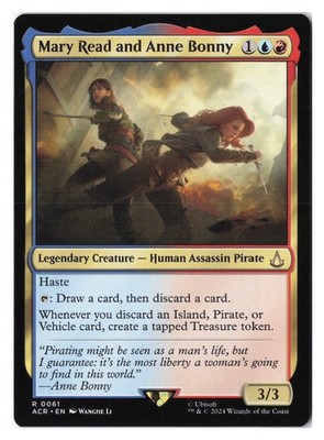 Mary Read and Anne Bonny #61 (NM) Assassin's Creed ACR Magic MTG