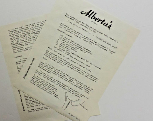 Alberta's Pattern #CP889-9 Colonial/Victorian Boy Vest/Pants 20" Doll Uncut - Picture 4 of 5