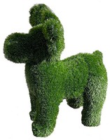 Gartendekoration Grasfigur Elch Rentier Hirsch Dekofigur Aus Kunstrasen 55 Cm Ho