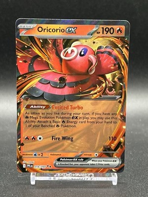 Pokémon TCG Oricorio Ex 018/094 Near Mint | eBay