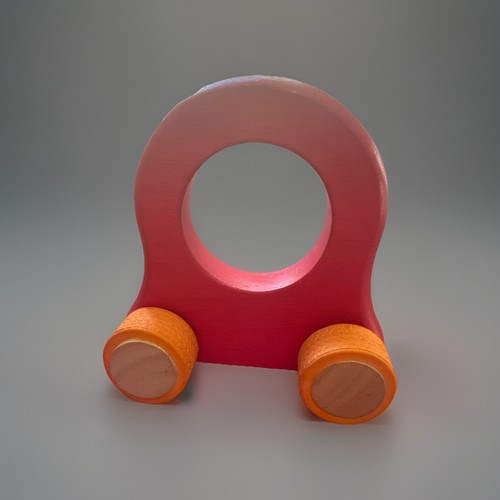 Manhattan Toy Giggle Wooden Car - Picture 4 of 6