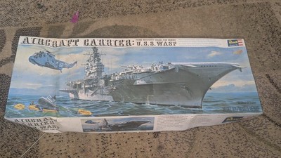 Revell Aircraft Carrier USS Wasp 1969 Model Main Gemini Recovery Vessel 20*6*