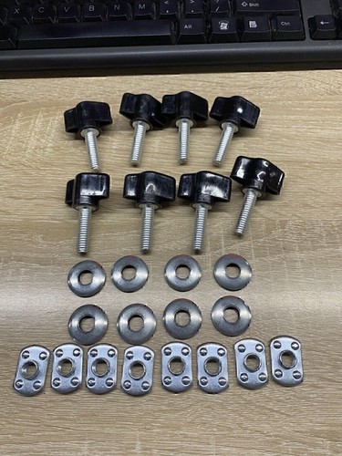 For Jeep Wrangler Easy On Off Hard Top Fasteners Nuts Bolts for YJ,TJ Universal - Picture 2 of 11
