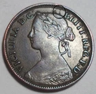1861 Victoria Farthing — photo from another recent sale
