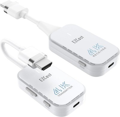 Pocket 4K Wireless HDMI Sender und Empfänger zum Spiegeln von StreamingVideo/...