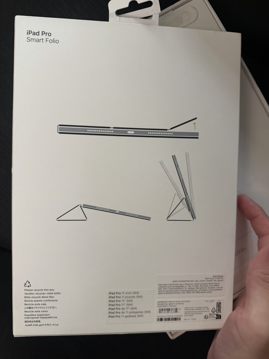 Apple iPad Pro Smart Folio for iPad Pro 11-inch (M4) - Black | eBay