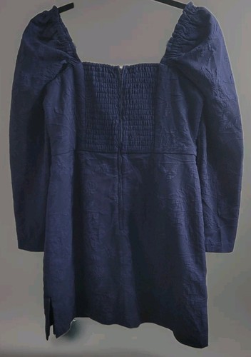 LILLY PULITZER Ivanna Langarm Strampler True Navy Caliente Pucker Gr. 6 NEU - Bild 13 von 14