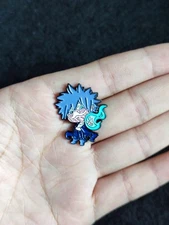 My Hero Academia Dabi Enamel Pin Metal Badge Figure Anime 1.2"