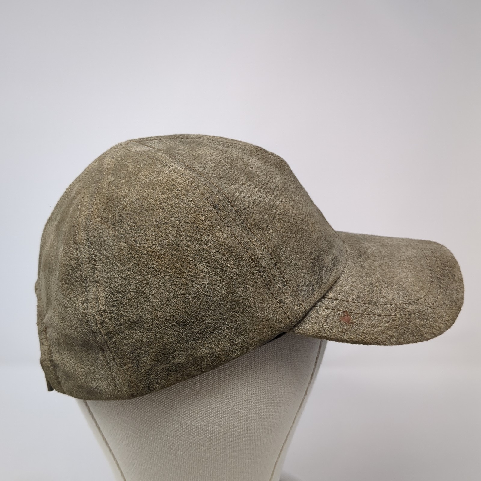 Nine West Strapback Baseball Hat Solid Brown One … - image 5
