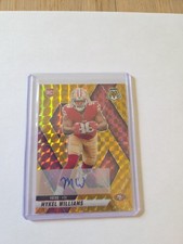 2025 Panini Mosaic  Mykel Williams Gold Mosaic Rookie Autograph /10