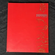 1995 Ferrari Idea Accessories Catalog Price List BBR Cars Helmet Gloves Clothing
