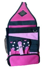 AMM's Tote-Ally Cool On-The-Go Pink Black Craft Tote Bag Stamping Carry Case
