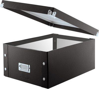 CD Storage Box - Pack of 1/2 - Durable Disc Holder with Lid to Store for Discs (