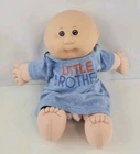 Cabbage Patch Kid VINTAGE 1985 Preemie Bald, Blue Eyes EUC
