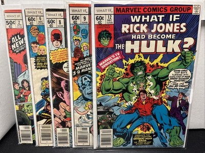 What If Vol. 1 Lot Issue: 2, 6, 8, 9, 12