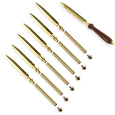 Letter Opener Project Kit - Gold Finish, 6 Pack, Legacy Woodturning