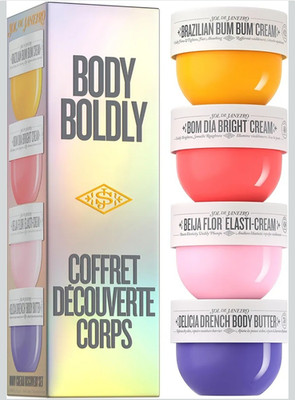 Sol de Janeiro Body Boldly Cream Set Firming Hydrating Bum Bum Bom Dia Beija