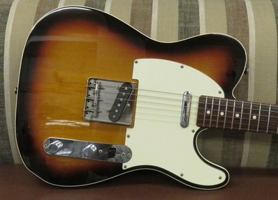 [Fender Japan] TL62B 3TS Custom Telecaster 3 Tone Sunburst MIJ E.Gitarre gebr...