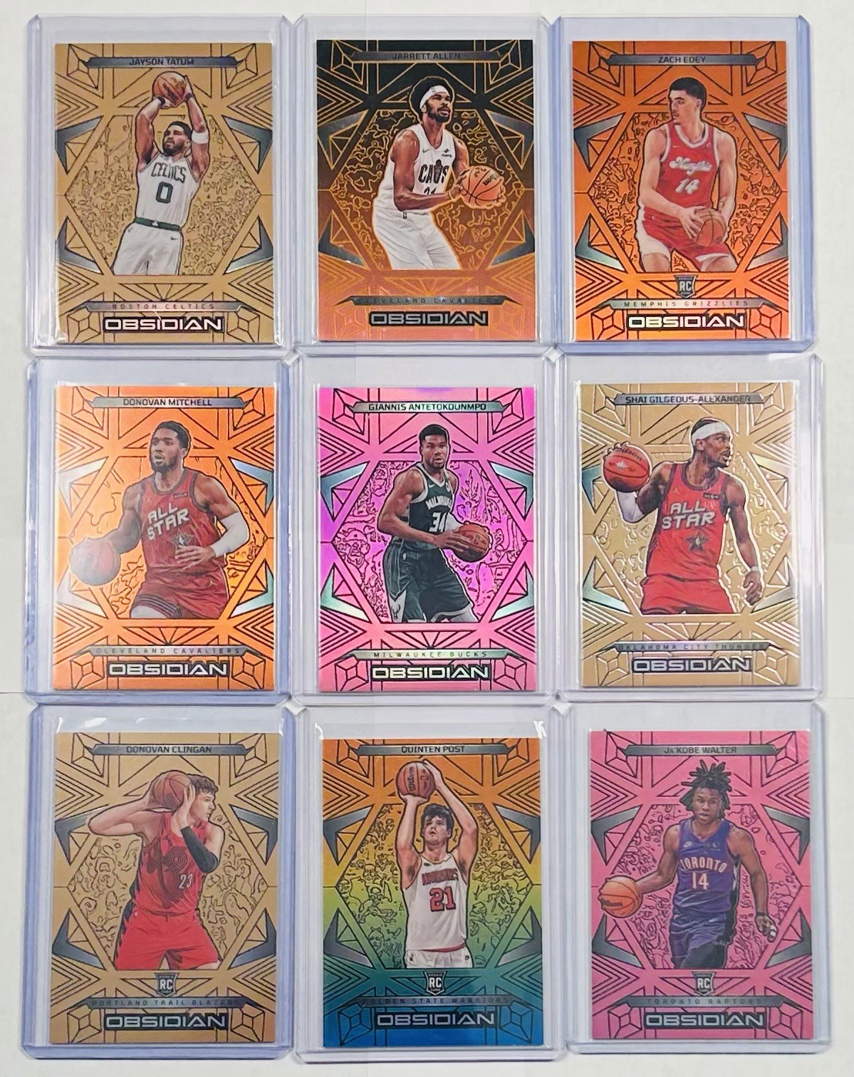 2024-25 PANINI OBSIDIAN BASKETBALL — 9-CARD SERIAL NUMBERED LOT! | eBay