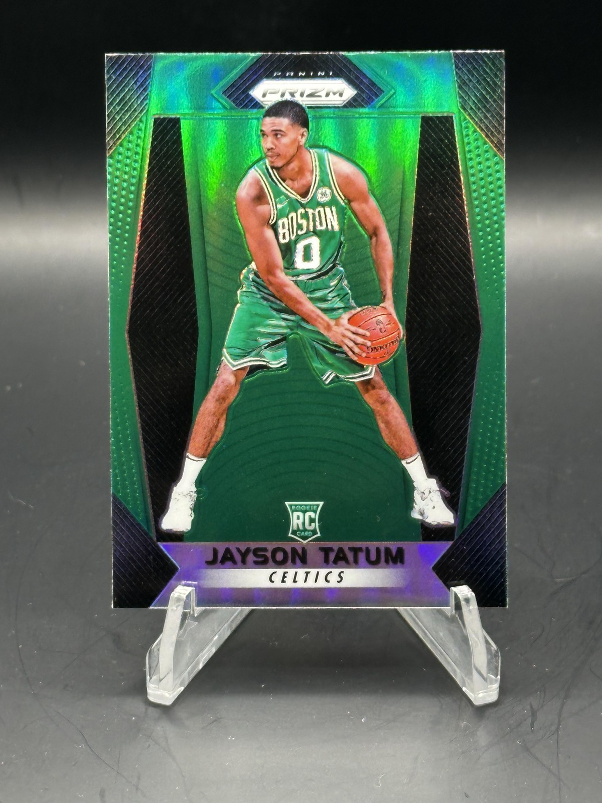 2017-18 Panini Prizm JAYSON TATUM Rookie RC Green #16 Celtics