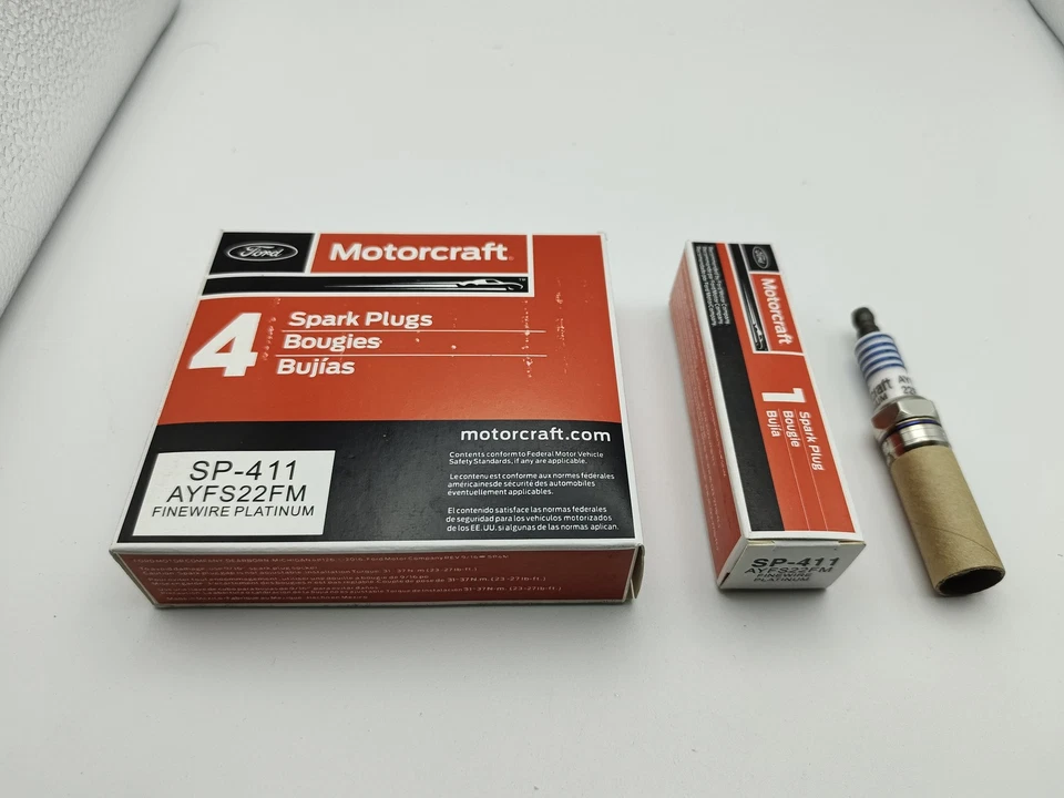 Juego de 6 bujías para Motorcraft para Lincoln MKS & Ford Flex (2009-12) SP-411 Foto 2 de 4