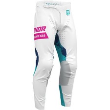 Thor LAUNCHMODE Bleach Pants - White/Aqua - U...