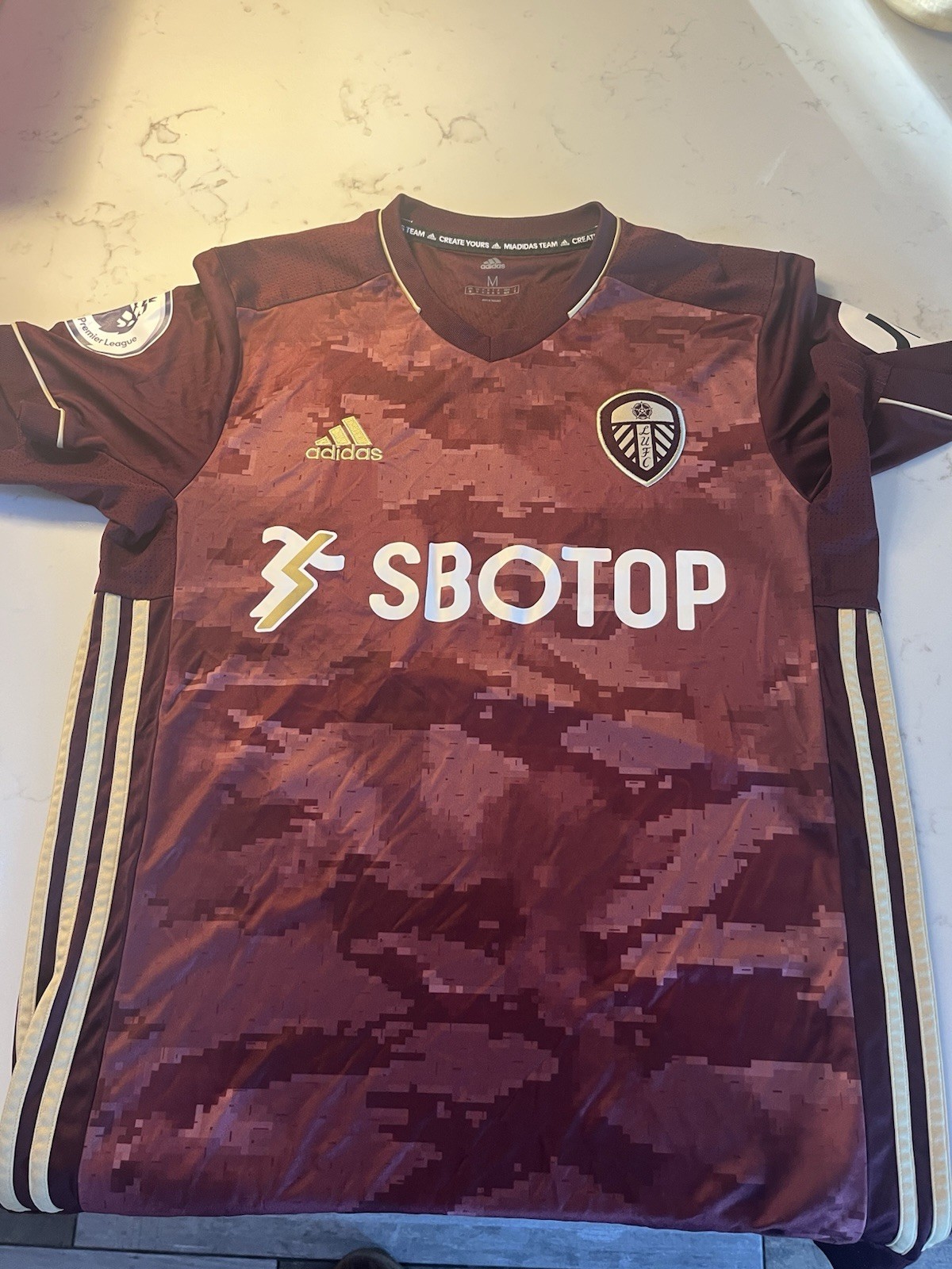 Men’s Leeds United shits x2 + 5 other various football shirts Size M for sale on Ebay