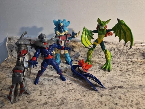 Vintage Marvel X-Men Monster Armor Lot Of 3 ToyBiz 1997