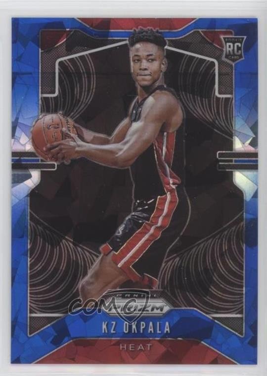 2019-20 Panini Prizm Rookie Blue Ice Prizm 47/99 KZ Okpala #275 0kr0