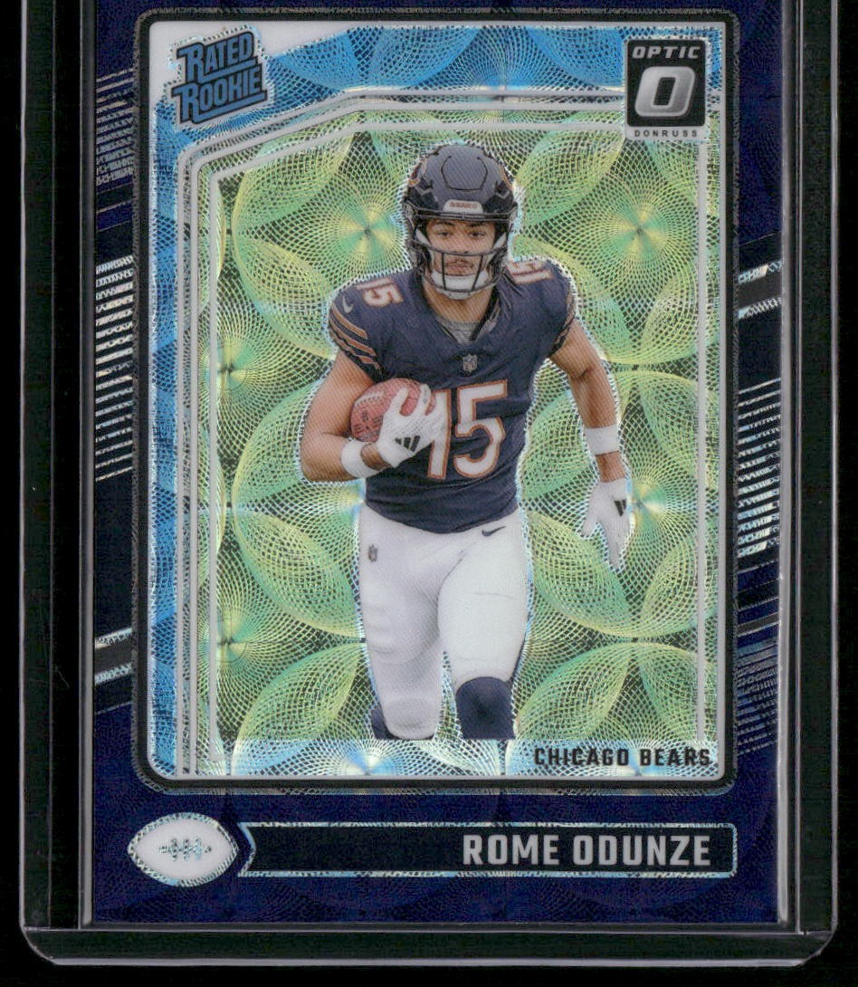 2024 Donruss Optic #286 Rome Odunze Purple Scope