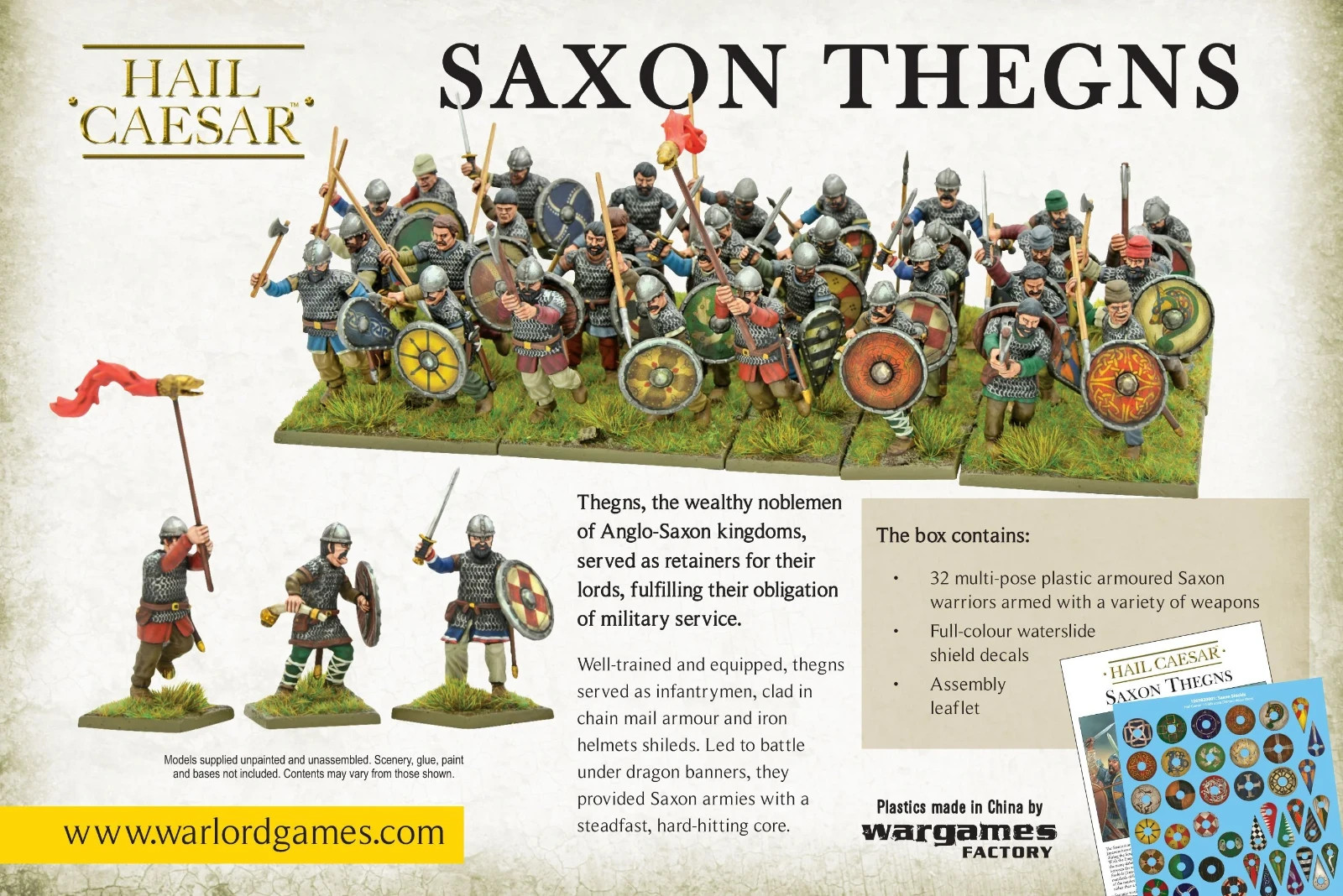 Warlord Games Hail Caesar Saxon Thegns