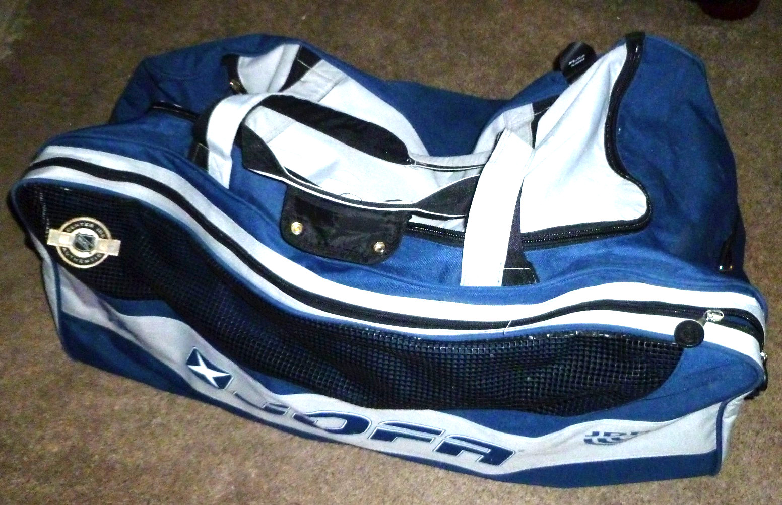 Giant jofa hockey sports gear duffel bag 36 x 17 x 16 vtg