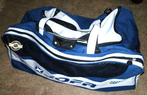 Giant JOFA Hockey Sports Gear Duffel Bag 36 x 17 x 16 Vtg