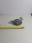 Vintage Murano Miniature Glass Duck Figurine