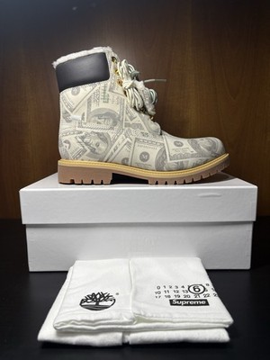Supreme × MM6 Maison Margiela × Timberland 6'' Boot Money 9 US - 8,5 UK - 43 EU  