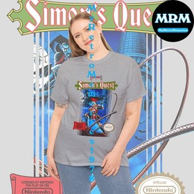 NEW ALL  3 CASTLEVANIA NES  BOX ART DESIGN T-SHIRT 2 COLORS S-5XL I , II or III