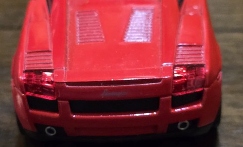 5" Kinsmart Lamborghini Gallardo Red Pull Back Car 1/32 Scale Loose Super Car - Picture 5 of 9