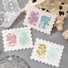 2pcs High-Density Color Water-Based Ink Pad for Crafts Projects Stamps Scrapbook